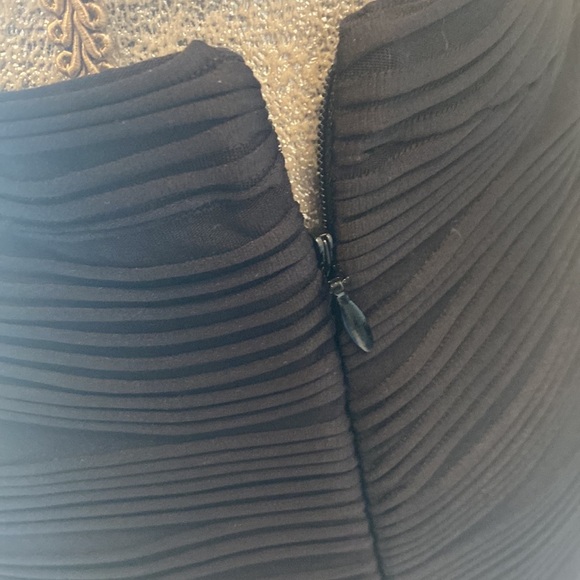 Opening Ceremony Ruffle Wavy Ribbed Black Skirt Size Medium - Picture 5 of 14